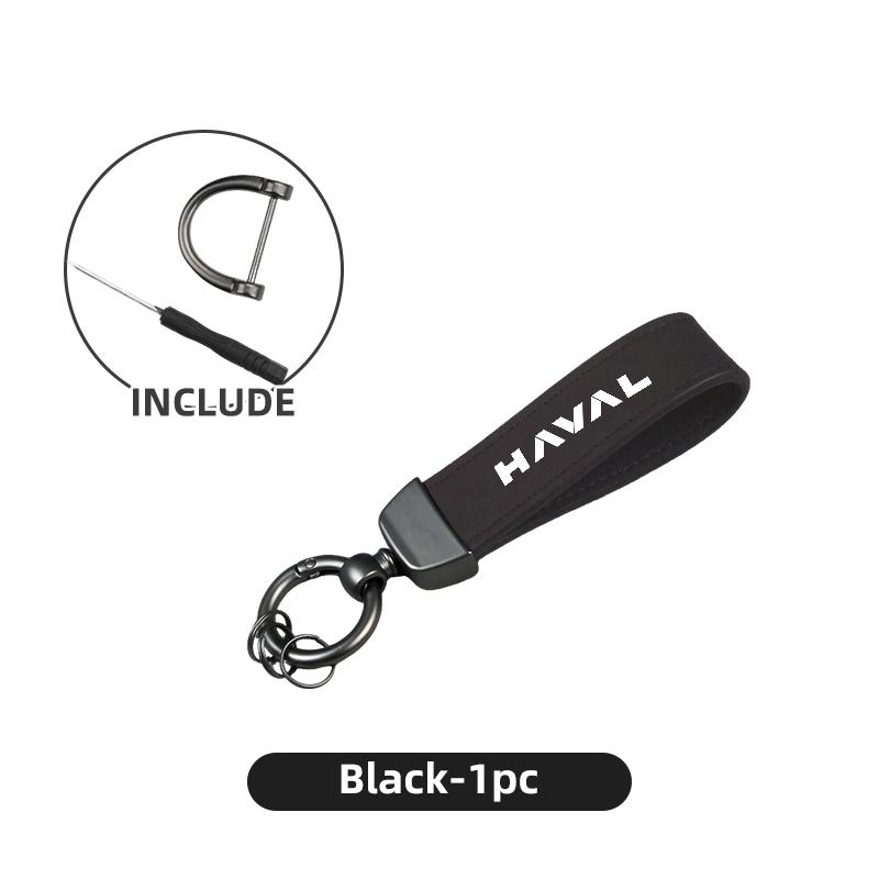 Car Logo Keychain Holder Key ring Accessories For Great Wall Haval F7 H6 H2 H3 H5 H7 G 2026 H8 H9 2025 M4 F7X F7H H2S Jolion