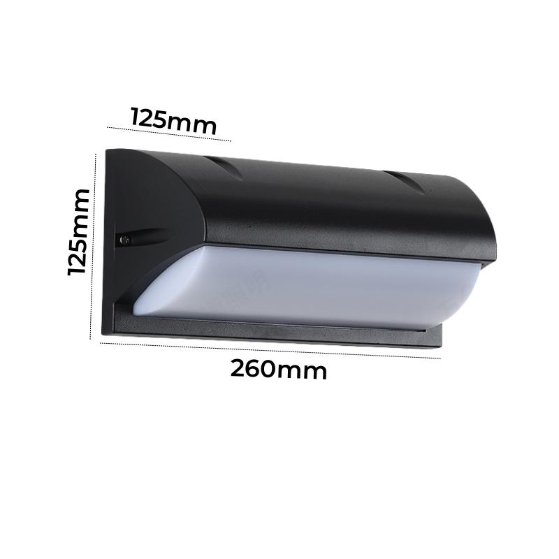 Современный светодиодный уличный настенный светильник E27 водонепроницаемый IP65 алюминиевый светильник для крыльца садовый забор уличный наружный настенный светильник бра освещение 110/220 В