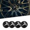 TBQW4 4pcs 56mm Tesla Wheel Center Cap Hub Cover Badge Emblem Sticker Car Accessories For Tesla Model 3 Y 2023 S X Cybertruck Highland