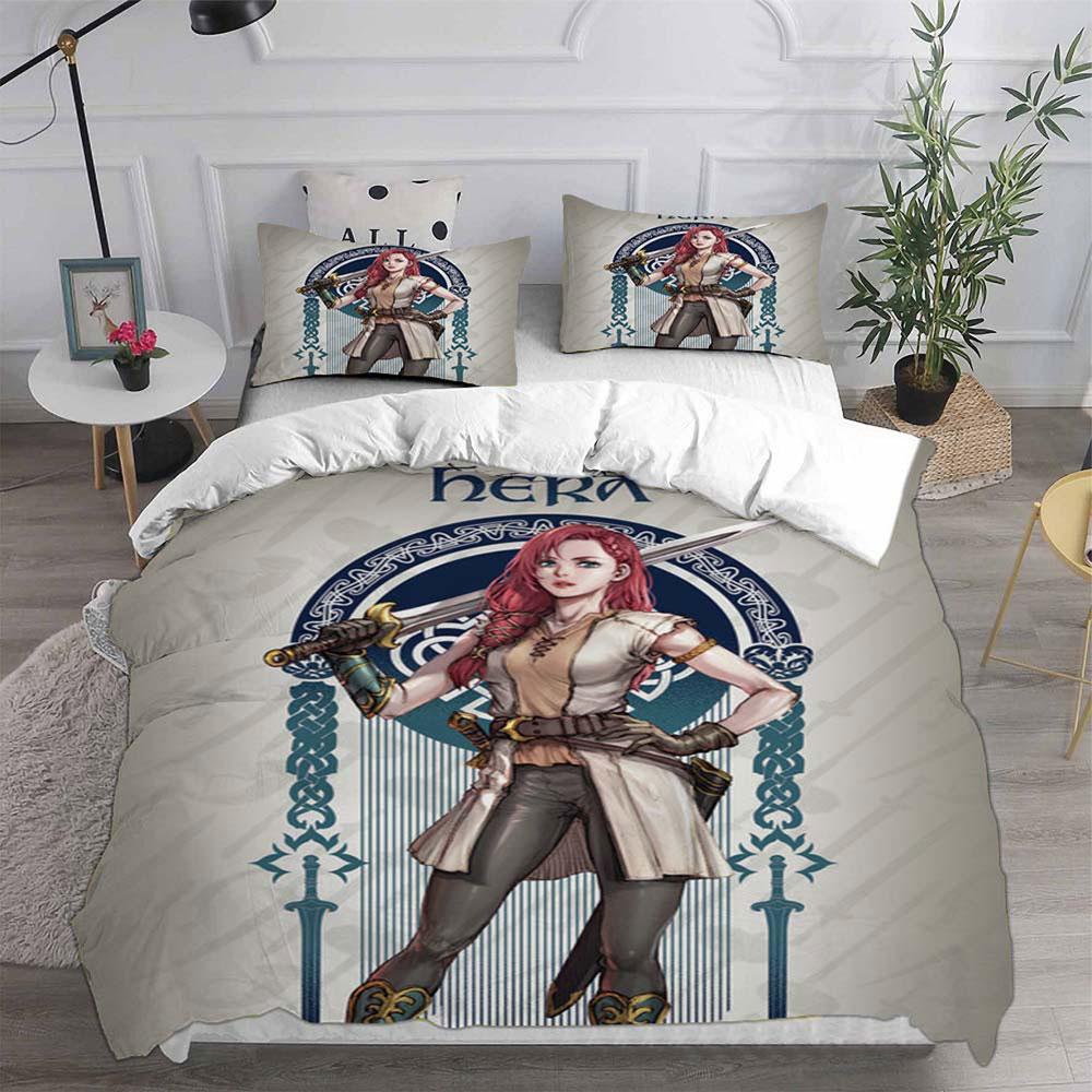 The Lord Of The Rings War Of The Rohirrim Bedding Sets Bed Cover Comforter Duvet Cover Pillow Case 2-3 Pieces Sets