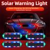 4Pcs RGB LED Warning Light Flashing Mode Electric Vehicle Led Rear Light Night Riding
