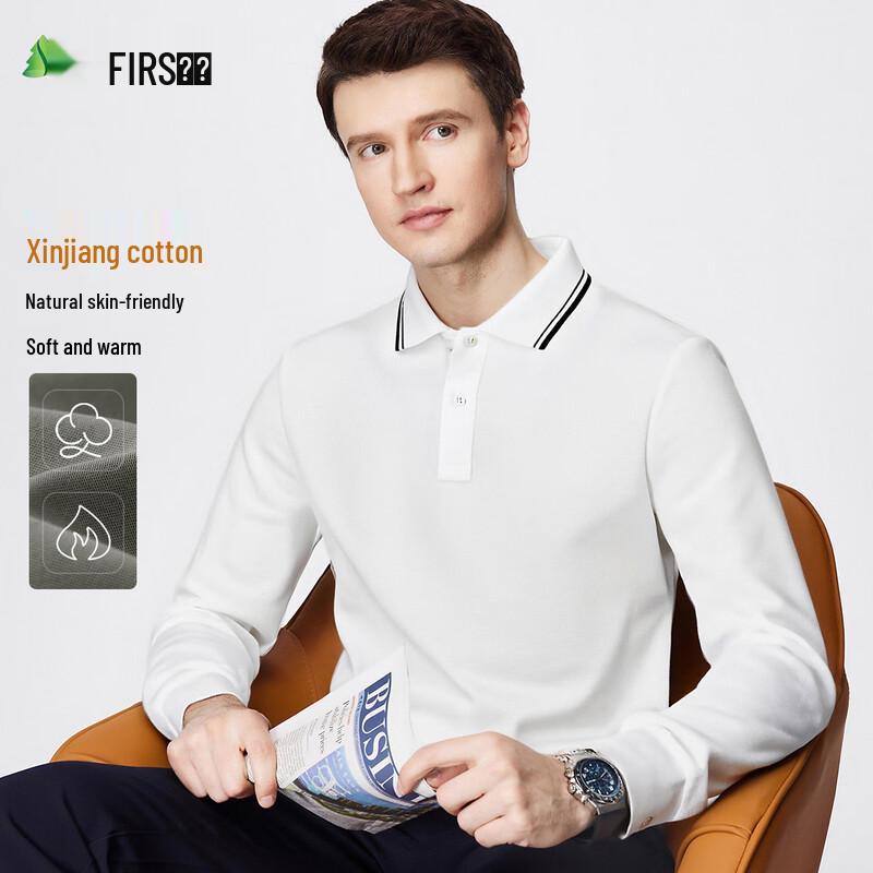 Men's Cloud Sense Long-Sleeve Polo T-shirt
