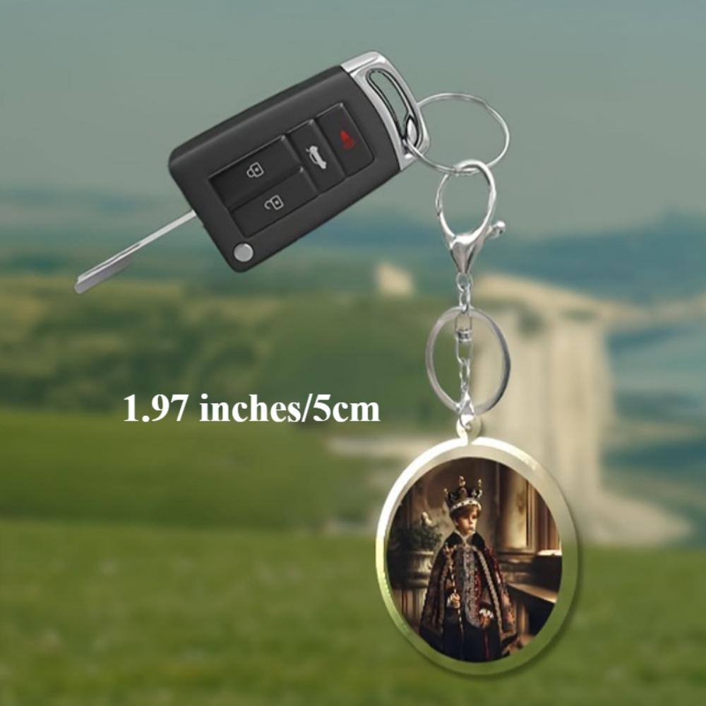 Customized Picture Women's Pendant, Acrylic Pendant,couple keychain,Easter Gift, Valentine's Day Gift,suitable for Couples, Anniversary Gift,