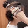 Korean Version of Pearl Headrope Simple Hair Band Bracelet Dual-purpose Elastic Headrope Rubber Band Hair Band