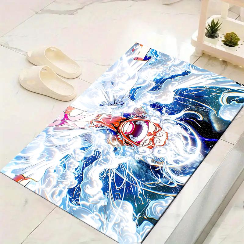 1Pc Oceanic Power Burst Rug, Office Carpet Indoor Outdoor Doormat, Non-Slip, Comfortable, Living, Christmas Halloween, Xmas Gift Es164