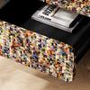 Bedroom Nightstands Small Sized Bedside Table Creative Rainbow Storage Cabinet Artistic Drawer Cabinets Civilian Furniture