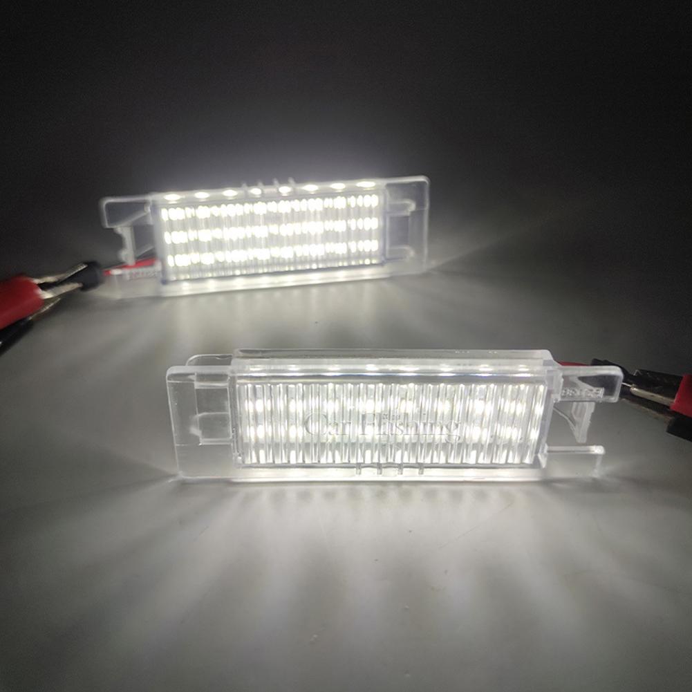 1 шт. Автомобильные светодиодные фонари номерного знака, сменные лампы номерного знака, безошибочные Canbus, автомобильные 12 В лампы