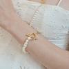 FINDELISE Freshwater Pearl Gold Bracelet