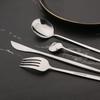 6 шт. зеркальные столовые вилки столовые приборы золотые вилки из нержавеющей стали столовые приборы кухонное столовое серебро западная столовая посуда набор вилок для ресторана