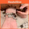 Alloy Ethnic Exquisite Elephant Bracelet For Women New Chic Design Geometric