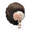 YiyiLai Волосы Фурисодэ Цветок для волос Кимоно Выпускной Розовое украшение, Церемония совершеннолетия, Заколка, Дизайн цумами-дзаику, Аксессуары, Церемония, Юката,