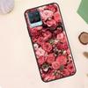 Flower Red Rose Case For Realme C55 C53 C33 C63 C61 C51 C65 C67 C71 C75 11 12 13 14 15 Pro Plus GT6 GT7 Pro