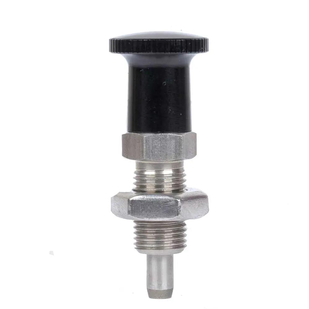 Return & Rest Type Index Bolts Indexing Plunger ,Fine Thread ,Aluminum Knob,Stainless Steel & Carbon steel Knop Plunger