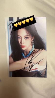 [Б/У] Автограф Аён из BABYMONSTER Baby Monster Babymon