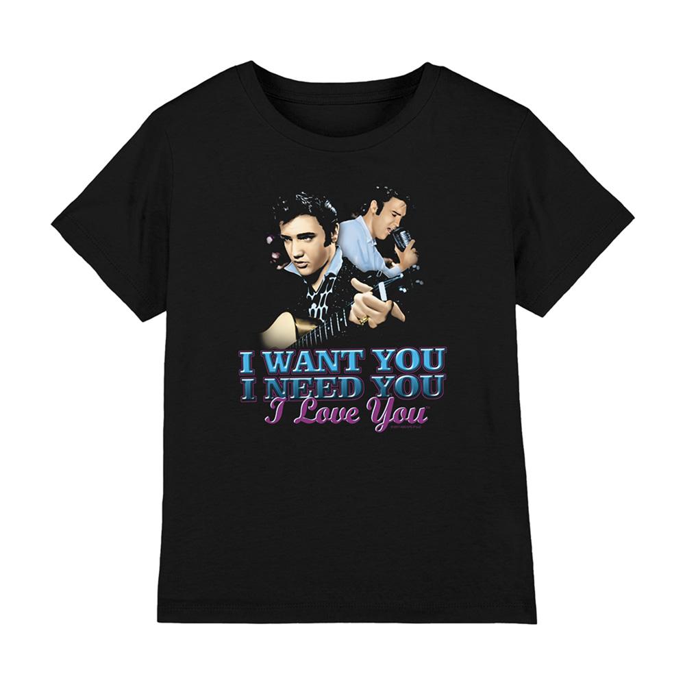 Детская футболка Элвиса Пресли I Want You