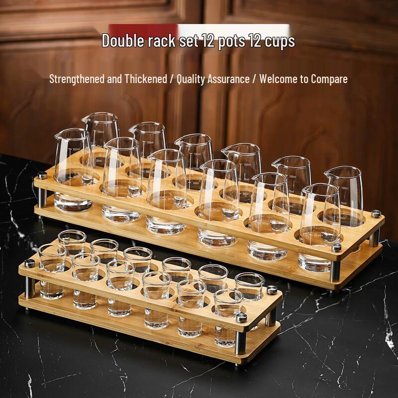 Набор бокалов и графин для байцзю Naijiang Glass