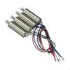 4Pcs Forward Reverse Motor Repair Parts, Metal Quadcopter Replacement Parts for x5/x5C/M68 RC