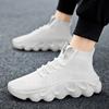 Sneakers Men Casual Comfortable High Top Tennis Men Shoes Breathable Men Outdoor Soft Soled Anti Slip Sport Running Shoes 2024