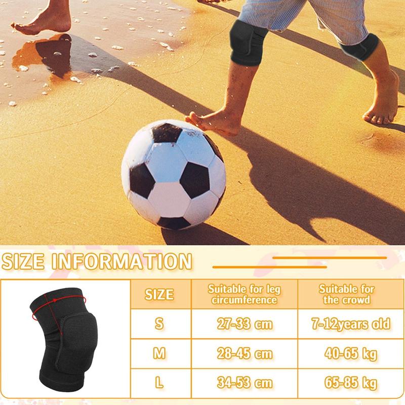 1 пара спортивных наколенников для волейбола, йоги, женщин, детей, мужчин, поддержка коленной чашечки, наколенники для танцев, фитнес-протектор, рабочее снаряжение