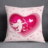 Наволочка для украшения дома на День святого Валентина с узором Купидона, квадратная наволочка, украшение для дома и офиса, наволочка