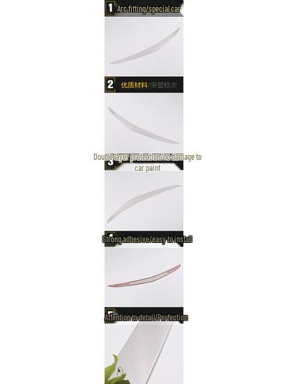 Cruze 19 Model Hood, Bumper, Grille Decorative Trim Stickers - Car Accessories