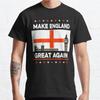 Plus Size S-3XL Make England Great Again Printed T-shirt Men's Tops Fashion Clothes Tees