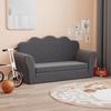 VidaXL 2-Seater Children's Sofa Bed, Daybed with Backrest and Armrests, Guest Bed for Toddlers Room 357060