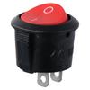 5pcs Hot Plastic Mini 2PIN ON/OFF Toggle Switch Car Boat Push Button