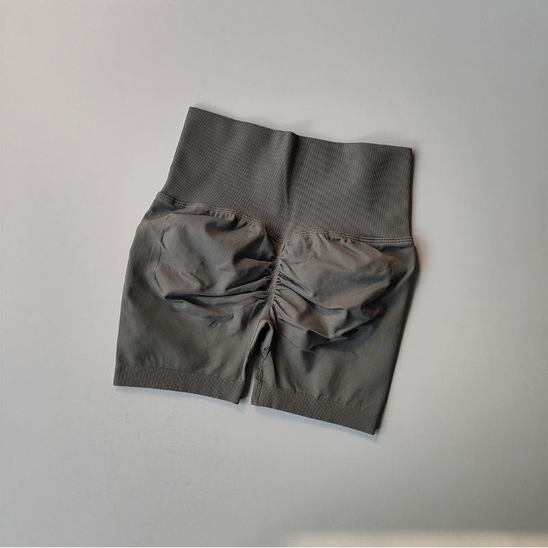 Спортивные шорты Peach Hip Lifting, женские, с высокой талией и утягивающие, для похудения, для бега, для быстрой сушки бедер, обтягивающие брюки с тремя точками