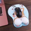 Office Ergonomic Silica Gel Non Slip Gaming Dog Wrist Rest Mouse Mat Corgi Mouse Pad Wrist Support