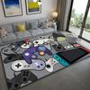 Game Controller Pattern Rug – Anti-Slip, Machine Washable Carpet for Bedroom, Living Room, Office, Gaming Room, Door Mat