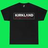 Мужская футболка Kirkland Signature удобная плотный черный хлопок размер XL