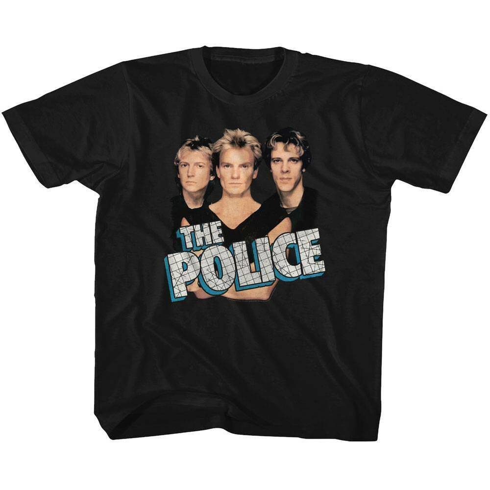 The Police Boys 'N' Blue Black Toddler T-Shirt Unisex T-Shirt