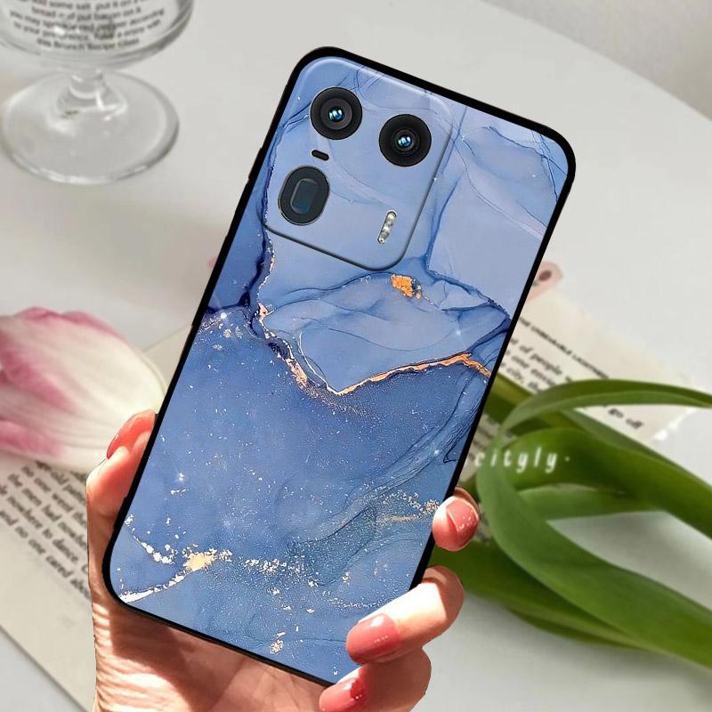 Silicone Case For Motorola Edge 50 Ultra X50Ultra Phone Cover Fashion Soft TPU Shockproof Bumper For Moto Edge50 X50 Ultra Funda