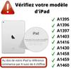 Coque Bleu foncé + Film + Stylet compatible Apple iPad 2 3 4