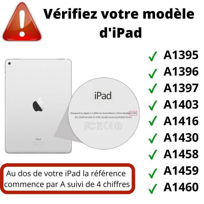 Coque Bleu foncé + Film + Stylet compatible Apple iPad 2 3 4