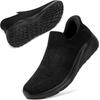 NEARDREAM Indoor Easy To Suitable for and Work Hands-Free Sneakers Women's Slip-On Sneakers, Laceless, Lightweight, Mesh, Shoes, Exercise,