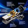 2 шт. 300 Вт Турбо Светодиодные лампы для фар H7 CANBUS Освещение 30000 лм H7 LED Мини-лампа 24 шт. 3570 CSP Беспроводные Автомобильные Светодиоды с Вентилятором 12 В 6500 K