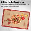 Silicone Baking Mat Non-Stick Pastry Mat for Rolling Dough Heat-Resistant Cookies Fondant Making Mat Dishwasher Safe Kitchen Tools