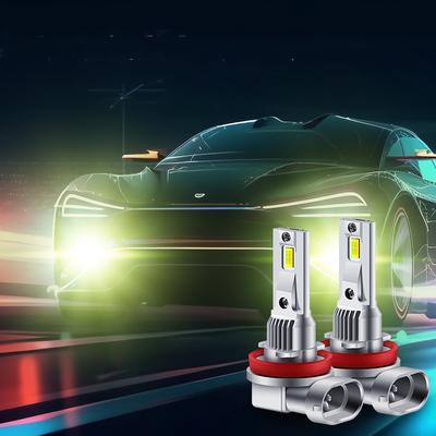 2 шт. Автомобильные светодиодные противотуманные фары H11 H8 H9 H7 9006 HB4 9005 HB3 противотуманные фары 7200LM фары для автоматического вождения ходовые огни 12 В 24 В