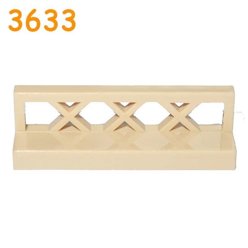 Аксессуары для Города Строительных Блоков Деталь MOC Забор Перила Лестничная Ограда Лестница Ограждающий Брус Замок Сад Ферма Военный Собираемый Кирпич