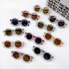 Fashion Diy Children'S Sunglasses Concave Baby Sunglasses Uv-Proof Sunshade Glasses