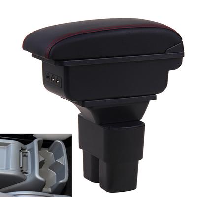 Для Nissan NV200 Evalia, автомобильный подлокотник, центральный магазин, аксессуары, детали интерьера, искусственная кожа, зарядка через USB, 2011-2019, пепельница