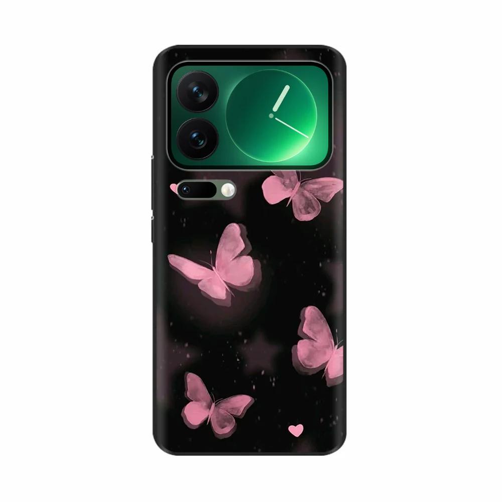 Для Xiaomi 17 Pro Max 17 Pro Чехол Модный узор Девушка Мягкий чехол для телефона для Xiaomi Mi 17 Mi17 Pro Max Задняя крышка Ударопрочный Чехол