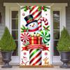 Door Hanging Christmas Door Banner Atmosphere Arrangement Window Sign Banners  Door Frame