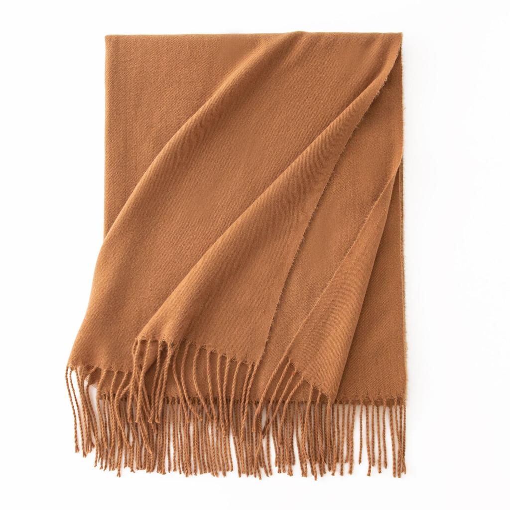 Cashmere Feel Scarf Autumn and Winter Korean Imitation Cashmere Girls High End Shawl Warm Scarf