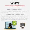 1-20pcs Webcam Cover Slider Shutter Universal Privacy Security Camera Sticker for Laptops Phone Tablet Computer iPad Accessory