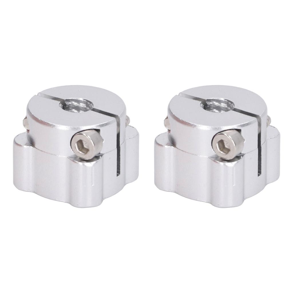 2PCS 8mm Clamping Collars High Load Aluminum Alloy Round Parts Shaft Clamp 3310‑0016‑5008