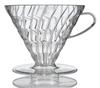 HARIO V60 Прозрачный Дриппер VDR-03-T Прозрачный для 1-6 Чашек Ручное Заваривание