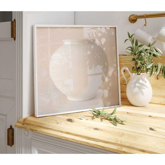 Dabok Moon Jar Painting Canvas Frame 60.6 x 60.6 cm